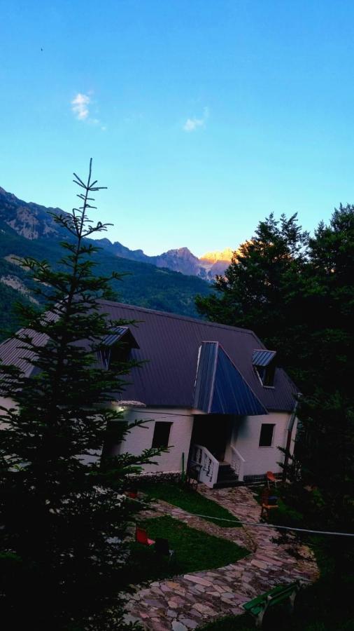 Bujtina Te Grima Hotel Theth Kültér fotó